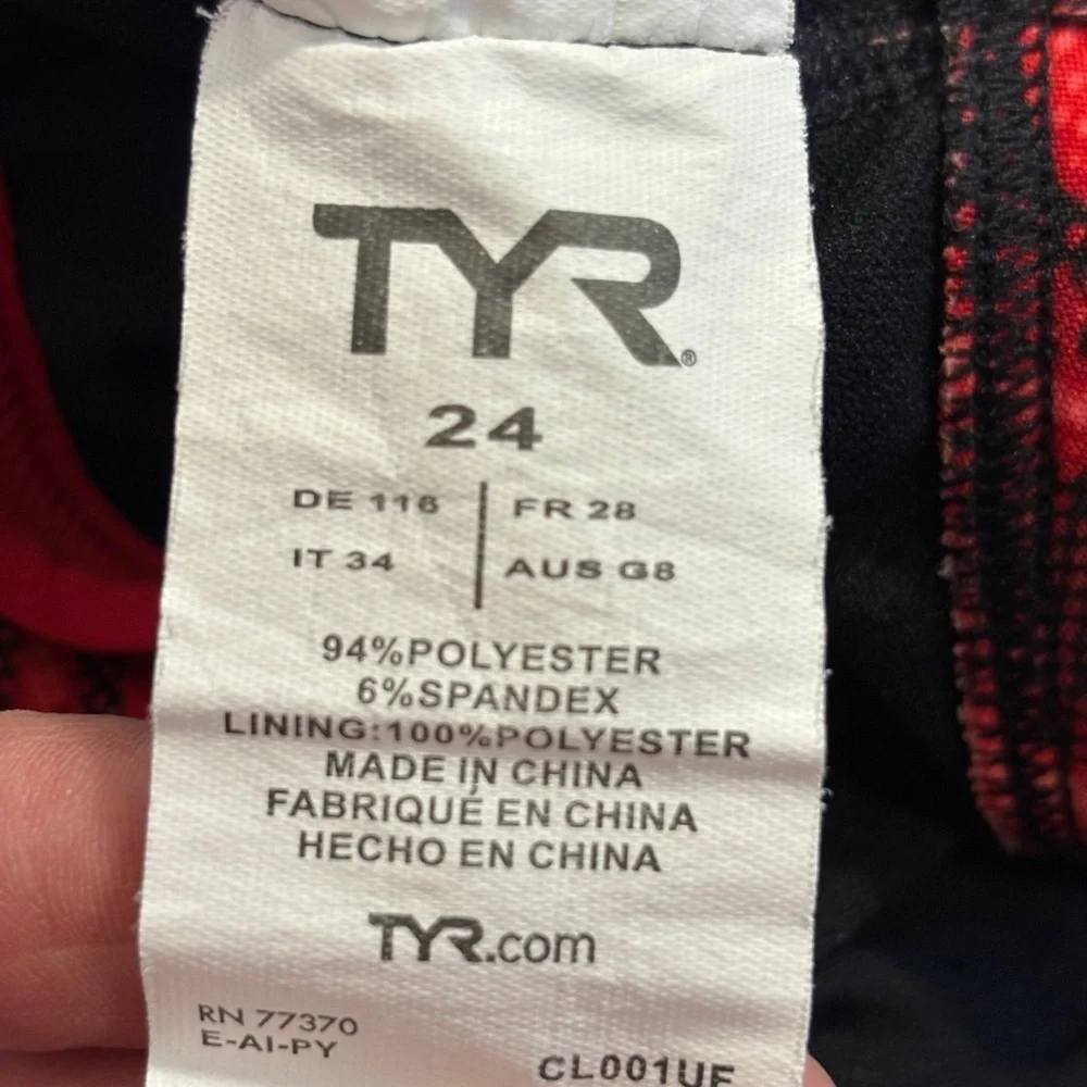 2 - TYR snd Sporti Performance Racing Swimsuits Size 24 Y - Picture 3 of 10